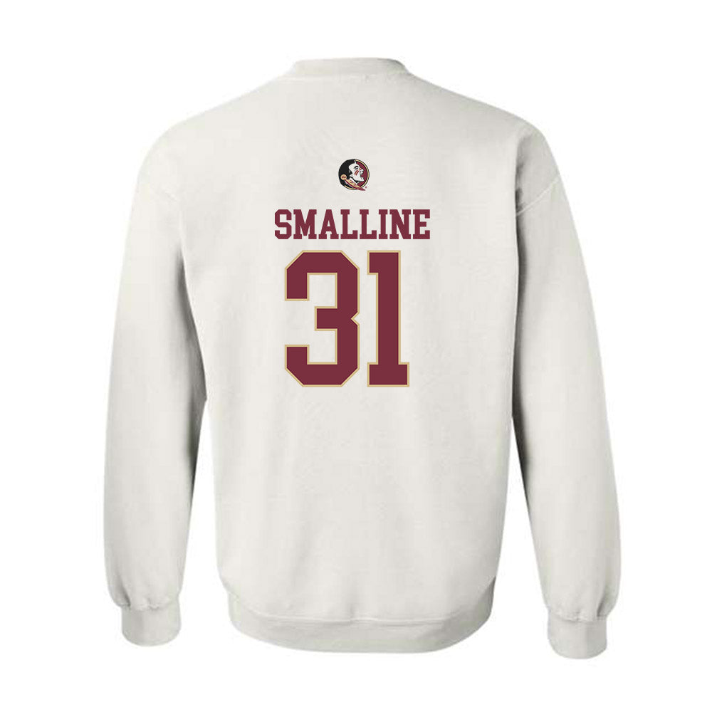 FSU - NCAA Women's Lacrosse : Lexi Smalline - Fashion Shersey Crewneck Sweatshirt-1