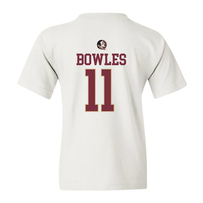 FSU - NCAA Women's Basketball : Sydney Bowles - Fashion Shersey Youth T-Shirt