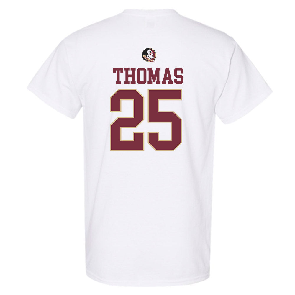 FSU - NCAA Men's Basketball : Justin Thomas - Fashion Shersey T-Shirt-1