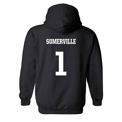 FSU - NCAA Men's Basketball : Martin Somerville - Fashion Shersey Hooded Sweatshirt-1