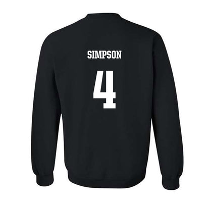 FSU - NCAA Men's Basketball : Jason Simpson - Fashion Shersey Crewneck Sweatshirt