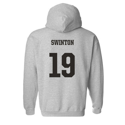 FSU - NCAA Men's Basketball : AJ Swinton - Fashion Shersey Hooded Sweatshirt-1