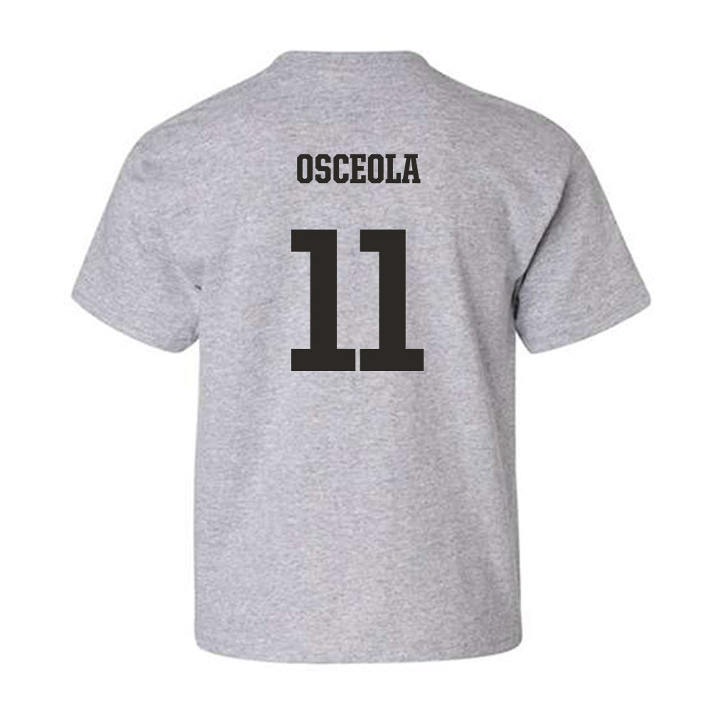 FSU - NCAA Men's Basketball : Xavier Osceola - Fashion Shersey Youth T-Shirt-1