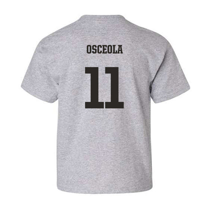 FSU - NCAA Men's Basketball : Xavier Osceola - Fashion Shersey Youth T-Shirt-1
