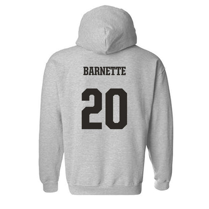 FSU - NCAA Women's Lacrosse : Emily Barnette - Fashion Shersey Hooded Sweatshirt-1