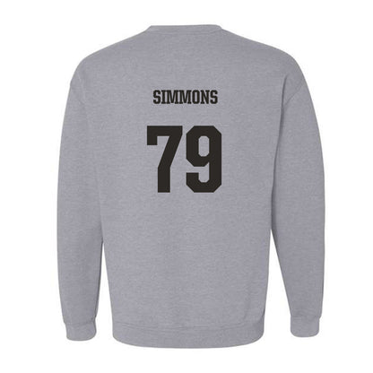 FSU - NCAA Football : Lucas Simmons - Fashion Shersey Crewneck Sweatshirt