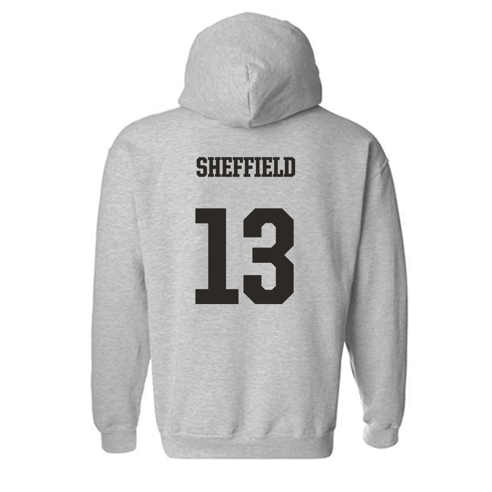 FSU - NCAA Baseball : Noah Sheffield - Fashion Shersey Hooded Sweatshirt
