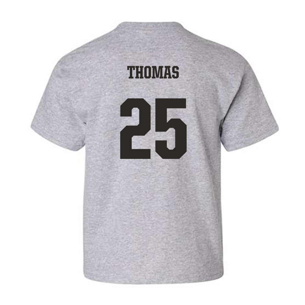 FSU - NCAA Men's Basketball : Justin Thomas - Fashion Shersey Youth T-Shirt-1