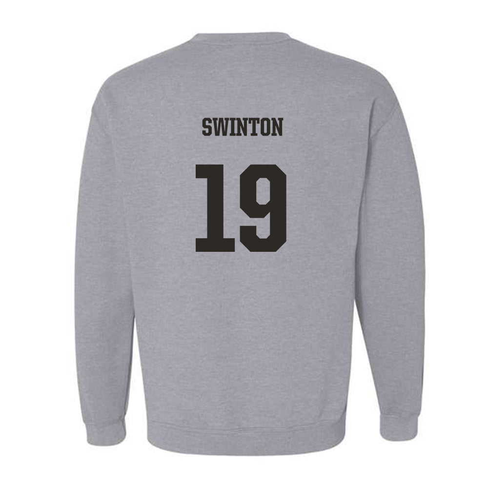 FSU - NCAA Men's Basketball : AJ Swinton - Fashion Shersey Crewneck Sweatshirt-1