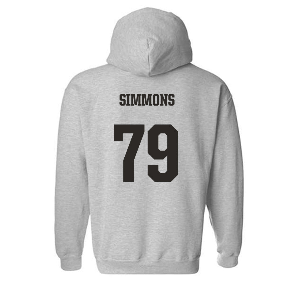 FSU - NCAA Football : Lucas Simmons - Fashion Shersey Hooded Sweatshirt