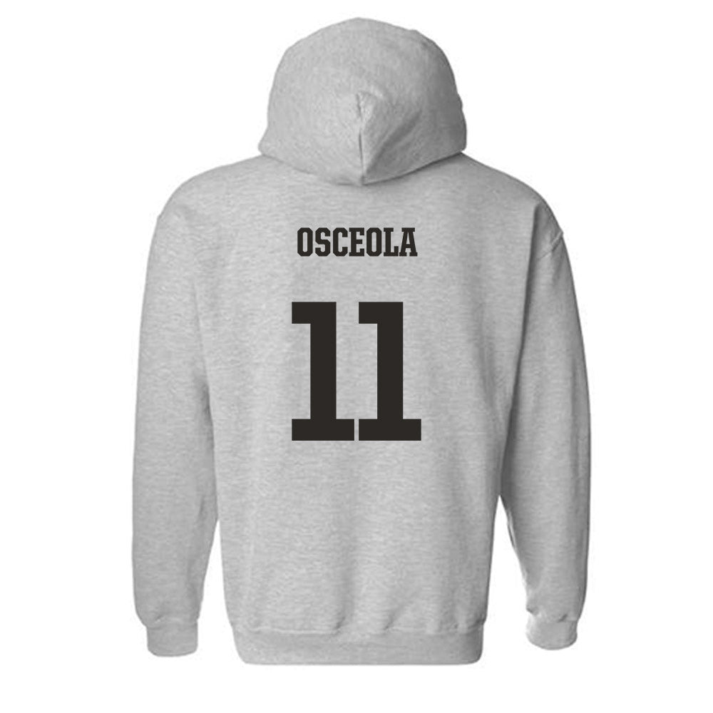 FSU - NCAA Men's Basketball : Xavier Osceola - Fashion Shersey Hooded Sweatshirt-1