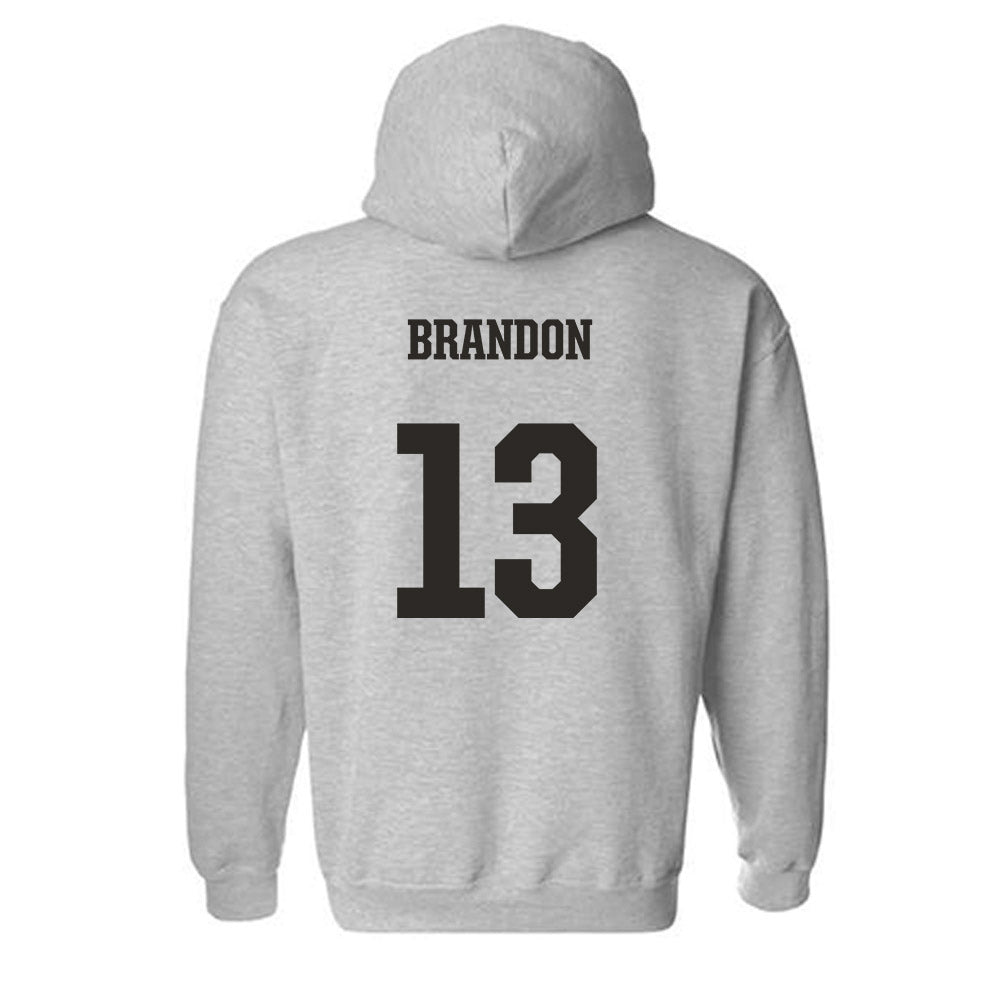 FSU - NCAA Women's Soccer : Mya Brandon - Fashion Shersey Hooded Sweatshirt-1