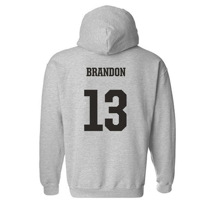 FSU - NCAA Women's Soccer : Mya Brandon - Fashion Shersey Hooded Sweatshirt-1