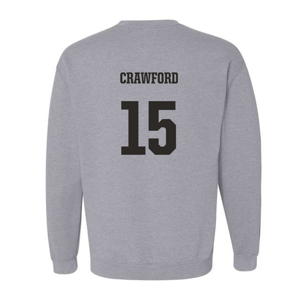 FSU - NCAA Men's Basketball : Jalen Crawford - Fashion Shersey Crewneck Sweatshirt-1