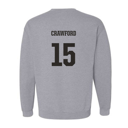 FSU - NCAA Men's Basketball : Jalen Crawford - Fashion Shersey Crewneck Sweatshirt-1