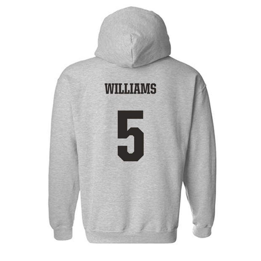 FSU - NCAA Baseball : Chase Williams - Fashion Shersey Hooded Sweatshirt-1