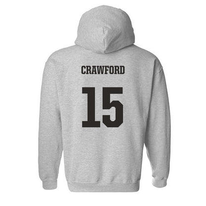 FSU - NCAA Men's Basketball : Jalen Crawford - Fashion Shersey Hooded Sweatshirt-1