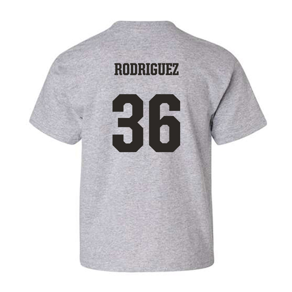 FSU - NCAA Baseball : Mookie Rodriguez - Fashion Shersey Youth T-Shirt-1