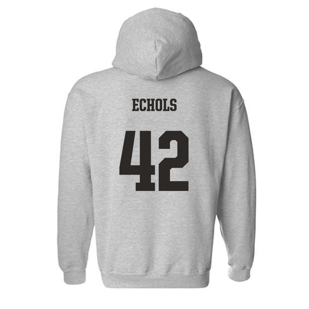 FSU - NCAA Baseball : Jacob Echols - Fashion Shersey Hooded Sweatshirt-1