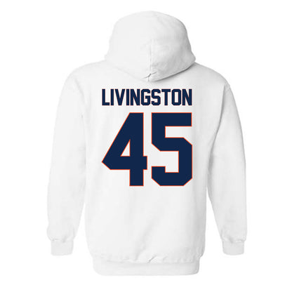 Virginia - NCAA Football : Aidan Livingston - Replica Shersey Hooded Sweatshirt