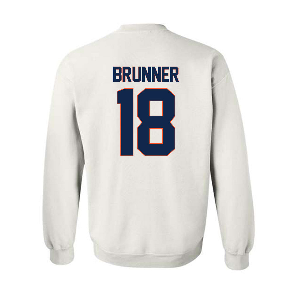 Virginia - NCAA Women's Soccer : Sarah Brunner - Replica Shersey Crewneck Sweatshirt