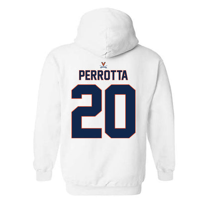 Virginia - NCAA Baseball : Antonio Perrotta - Replica Shersey Hooded Sweatshirt