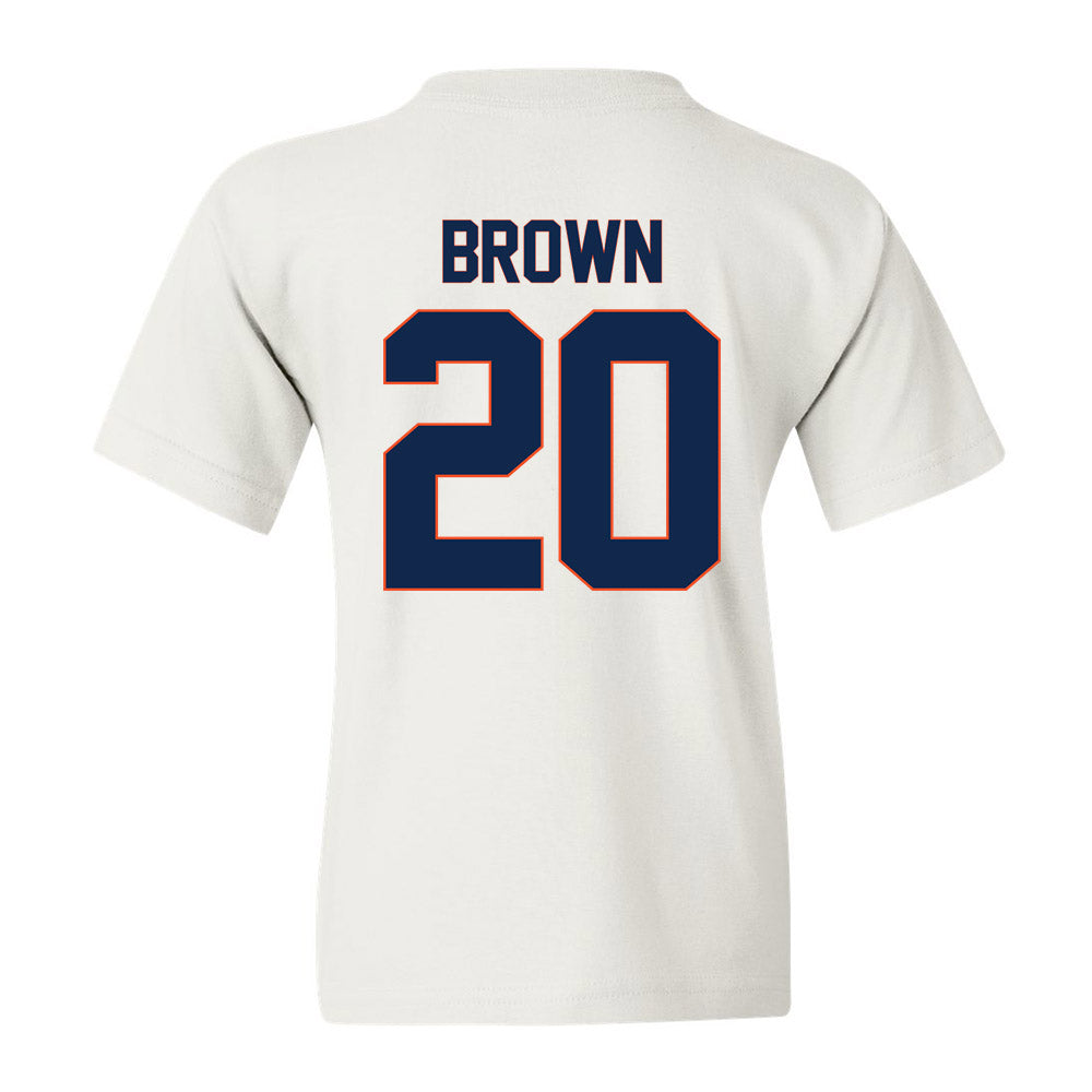 Virginia - NCAA Football : Xavier Brown - Replica Shersey Youth T-Shirt