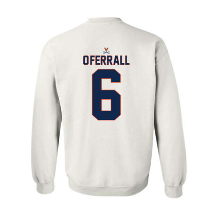 Virginia - NCAA Baseball : Griff O'Ferrall - Replica Shersey Crewneck Sweatshirt