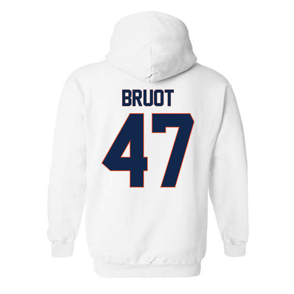 Virginia - NCAA Football : Vadin Bruot - Replica Shersey Hooded Sweatshirt