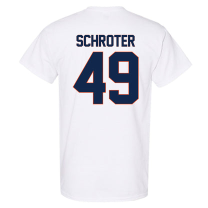 Virginia - NCAA Men's Lacrosse : John Schroter - Replica Shersey T-Shirt