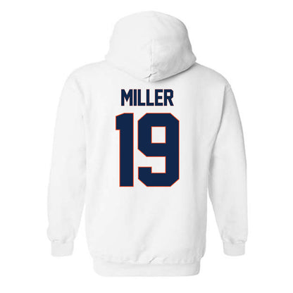 Virginia - NCAA Men's Soccer : Reese Miller - Replica Shersey Hooded Sweatshirt