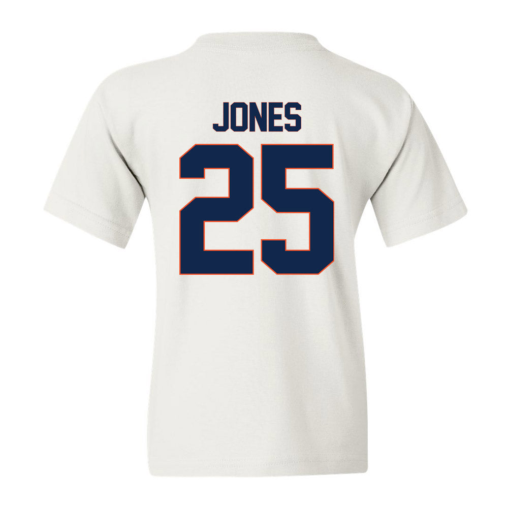 Virginia - NCAA Football : Terell Jones - Replica Shersey Youth T-Shirt