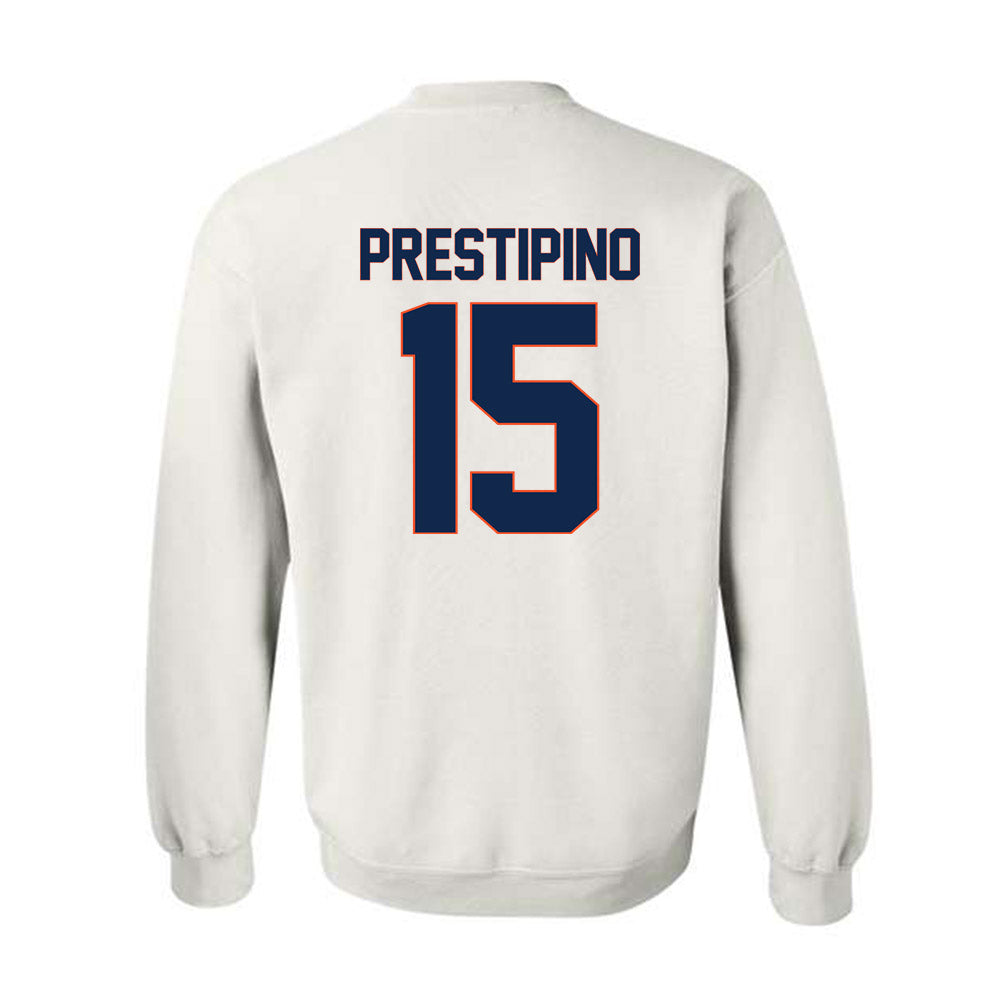 Virginia - NCAA Men's Lacrosse : Michael Prestipino - Replica Shersey Crewneck Sweatshirt