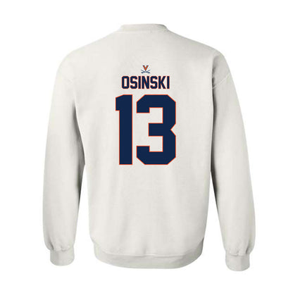 Virginia - NCAA Baseball : Ryan Osinski - Replica Shersey Crewneck Sweatshirt