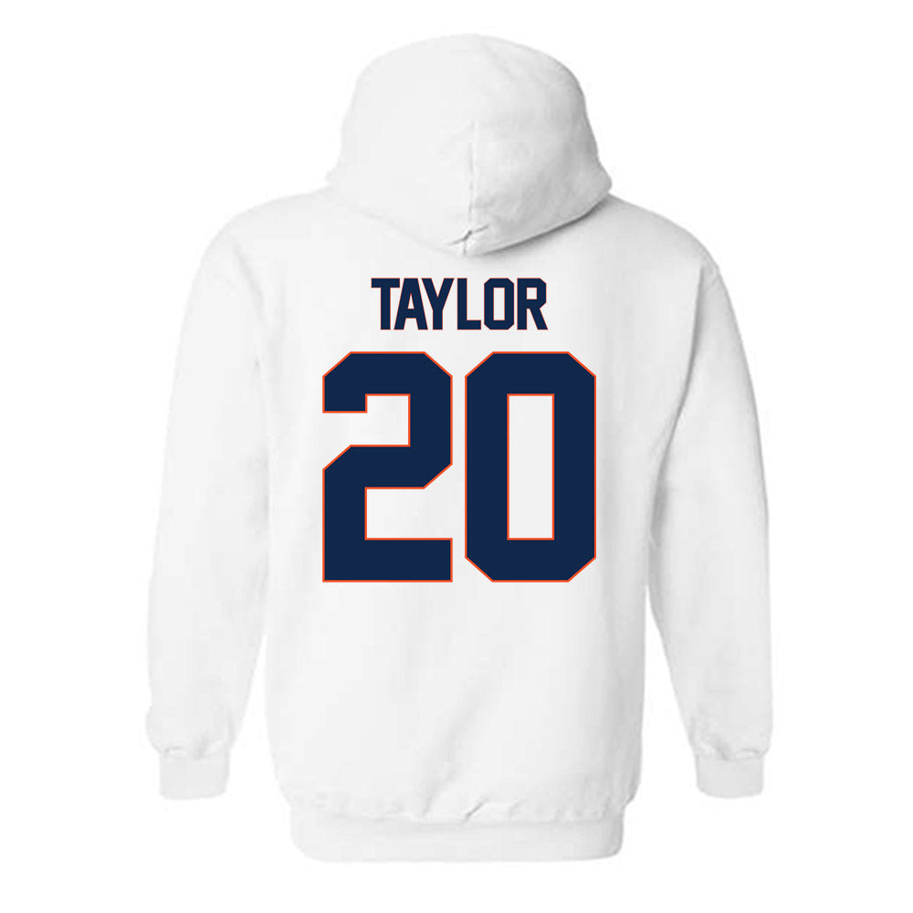 Virginia - NCAA Women's Basketball : Camryn Taylor - Replica Shersey Hooded Sweatshirt