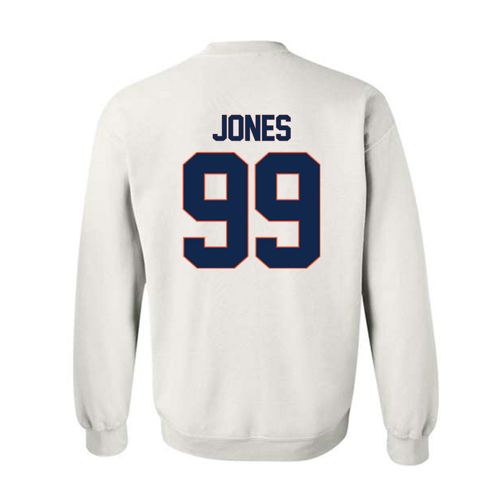 Virginia - NCAA Football : Daryl Jones - Replica Shersey Crewneck Sweatshirt