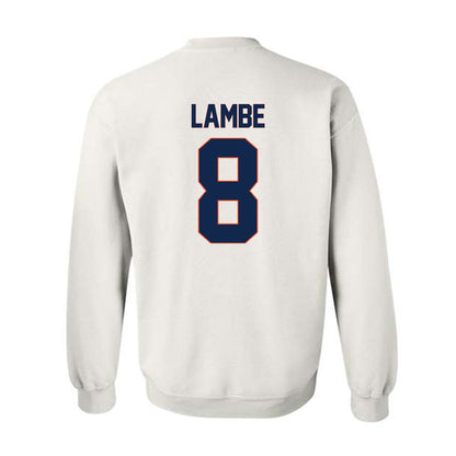 Virginia - NCAA Men's Soccer : Brendan Lambe - Replica Shersey Crewneck Sweatshirt