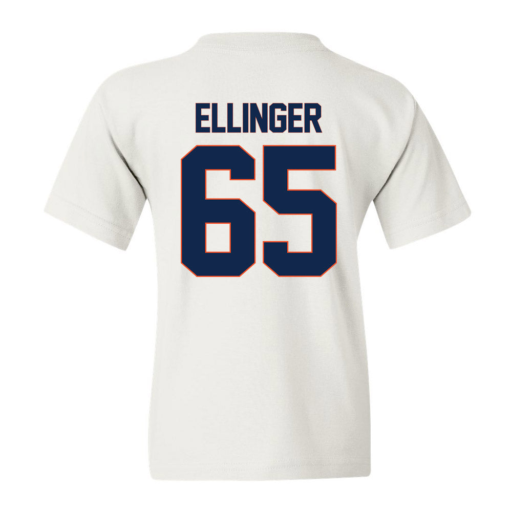 Virginia - NCAA Football : Grant Ellinger - Replica Shersey Youth T-Shirt