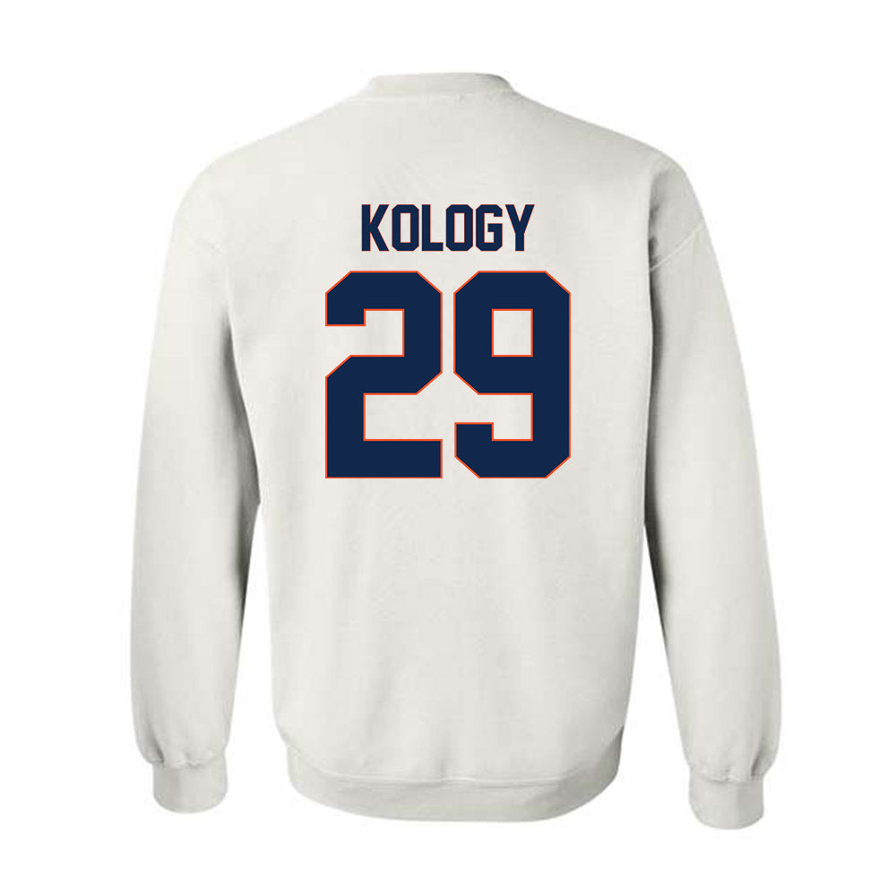 Virginia - NCAA Men's Lacrosse : Griffin Kology - Replica Shersey Crewneck Sweatshirt