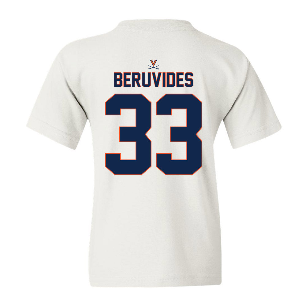 Virginia - NCAA Baseball : Freddy Beruvides - Replica Shersey Youth T-Shirt