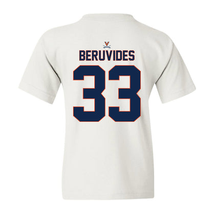 Virginia - NCAA Baseball : Freddy Beruvides - Replica Shersey Youth T-Shirt