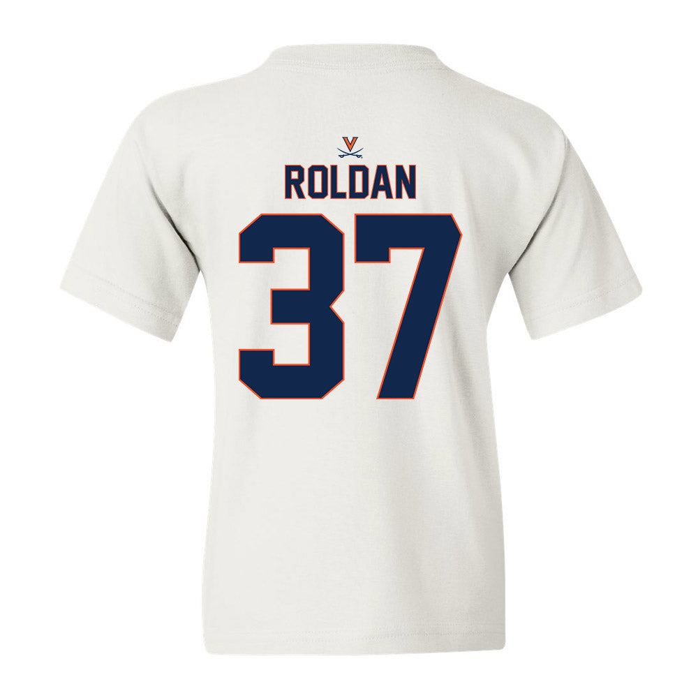 Virginia - NCAA Baseball : Tommy Roldan - Replica Shersey Youth T-Shirt