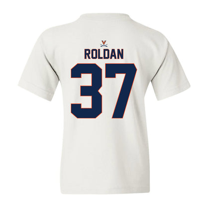 Virginia - NCAA Baseball : Tommy Roldan - Replica Shersey Youth T-Shirt