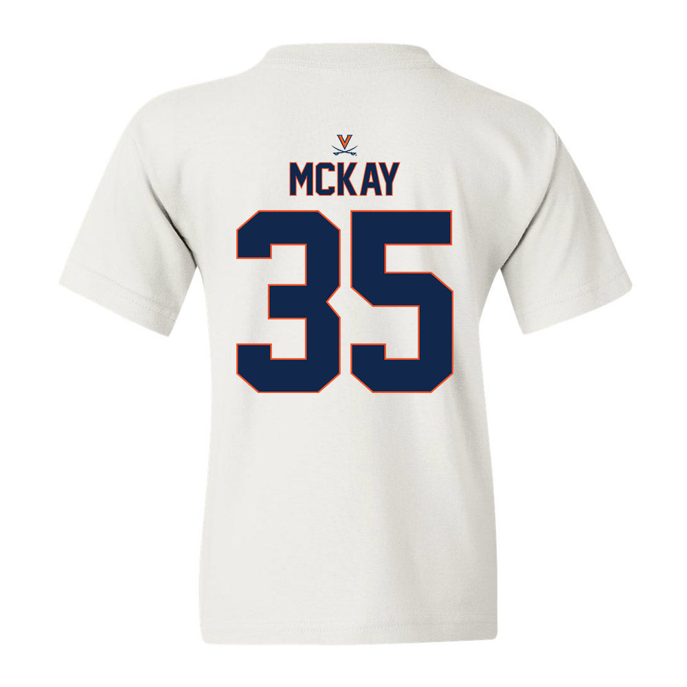 Virginia - NCAA Baseball : Cullen McKay - Replica Shersey Youth T-Shirt