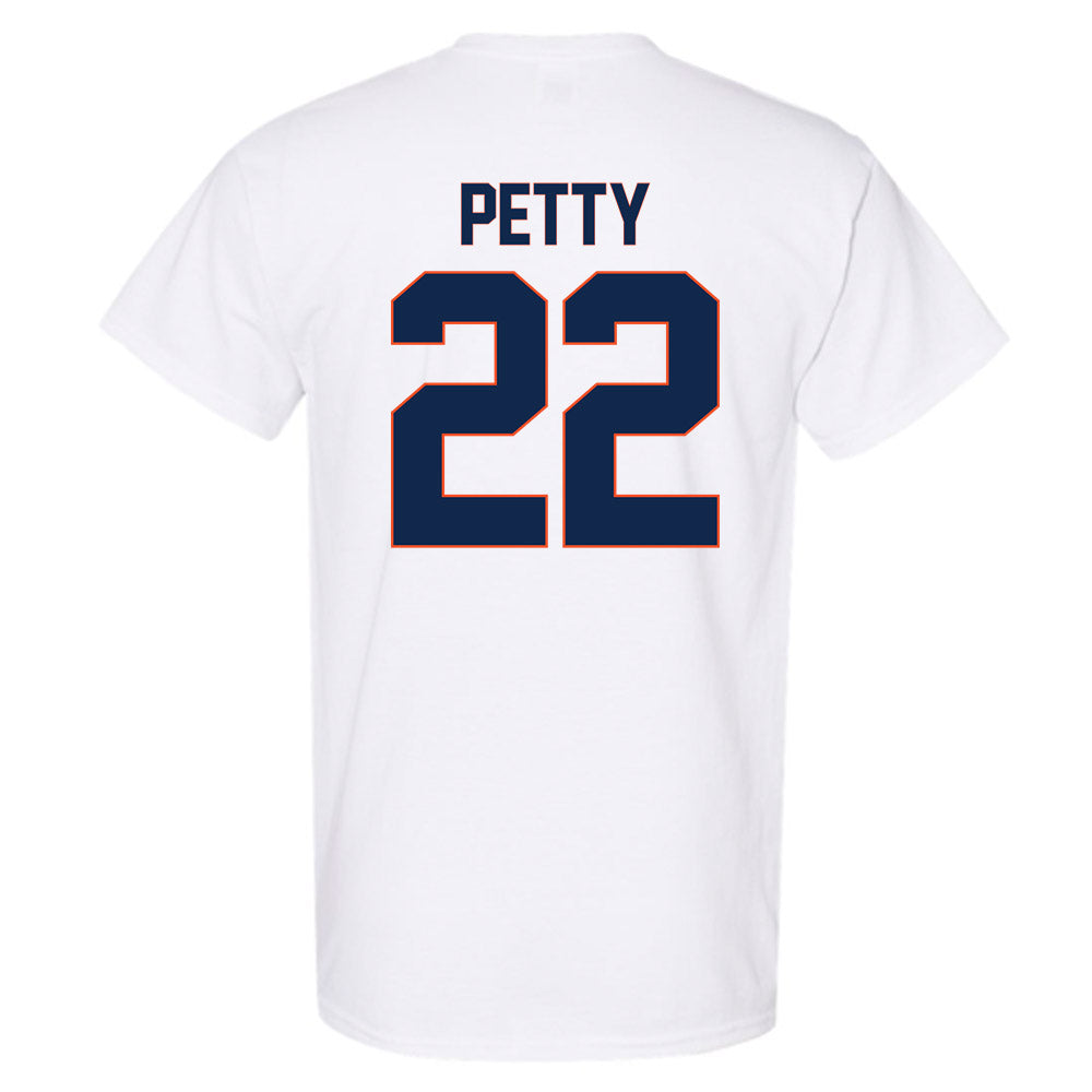 Virginia - NCAA Men's Lacrosse : Eli Petty - Replica Shersey T-Shirt