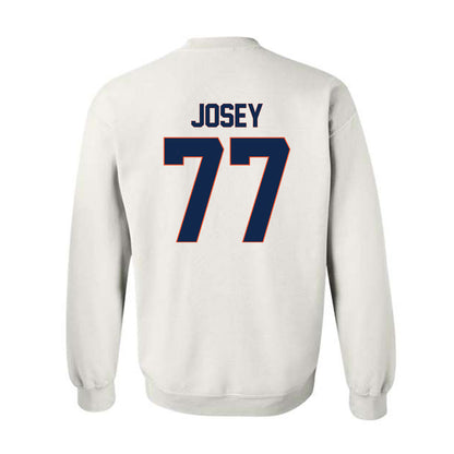 Virginia - NCAA Football : Noah Josey - Replica Shersey Crewneck Sweatshirt