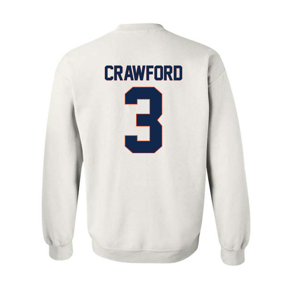 Virginia - NCAA Football : Delaney Crawford - Replica Shersey Crewneck Sweatshirt