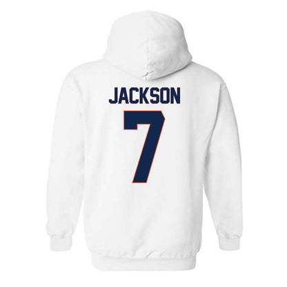 Virginia - NCAA Football : James Jackson - Replica Shersey Hooded Sweatshirt