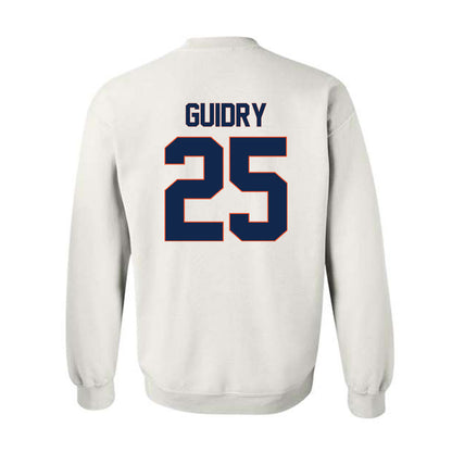 Virginia - NCAA Women's Soccer : Samar Guidry - Replica Shersey Crewneck Sweatshirt