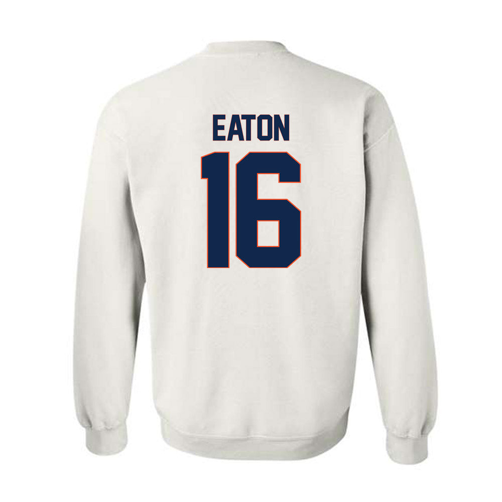 Virginia - NCAA Softball : Mary Caroline Eaton - Replica Shersey Crewneck Sweatshirt